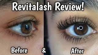 How I Grew Long Lashes In 3 Months  RevitaLash Review [upl. by Nirtak]