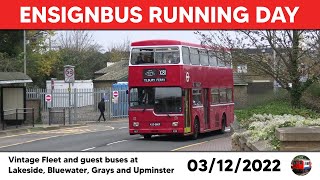 Ensignbus Running Day 03122022 [upl. by Rushing]