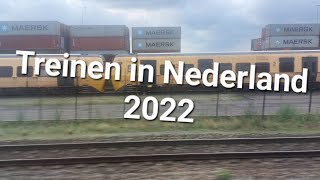 Treinen in Nederland 2022 [upl. by Ellives176]