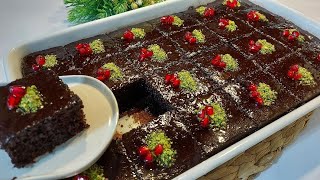 Bol Soslu Kolay Islak Kek Tarifi 💯 Browni Tadında Nefis Soslu Islak Kek 👌 ıslakkek ıslakkektarifi [upl. by Florette]