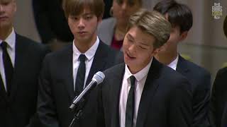 240918  Discurso de Namjoon en la Asamblea General de la ONU Sub Español [upl. by Eigla]