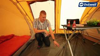 A tour of the Outwell Iowa 6 tent [upl. by Tamarra]