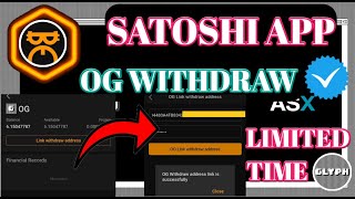 Satoshi Wallet Link । Satoshi App OG Coin Wallet Link। Satoshi App New Update ।Satoshi App। [upl. by Dustman196]