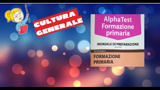 COSA HO STUDIATO PER IL TEST DI AMMISSIONE👩🏻‍🏫 CULTURA GENERALEscienze della formazione primaria [upl. by Wells]