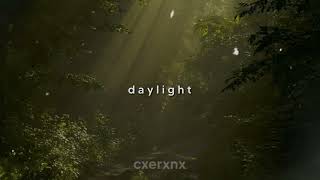 david kushner  daylight slowed  reverb [upl. by Nohtan]