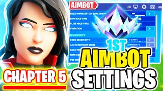 Using The 1 RANKED Controller Settings Gave AIMBOT 🎯😈 Chapter 5 [upl. by Brookes195]