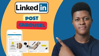 How To Post Carousel on LinkedIn 2024 [upl. by Llekcor525]