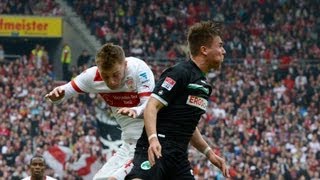 VFB Stuttgart  Greuther Fürth 02 Bundesliga 32 Spieltag Saison 20122013 [upl. by Nakada]