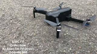 SJRC F11 1080P Drone Wind Test Review As Seen On TV Direct Rookwood Cemetery [upl. by Nyloj]