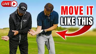 Worlds 1 Coach Shares Right Arm Secrets With Me  Live Golf Lesson [upl. by Conias]