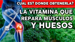 La Vitamina que REPARA tu cuerpo  Donde encontrarla [upl. by Nivled]