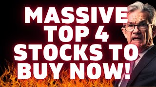 🤑 TOP 4 BEST STOCKS TO BUY NOW 🔥 GROWTH STOCKS 2024 SEPTEMBER [upl. by Stedt]