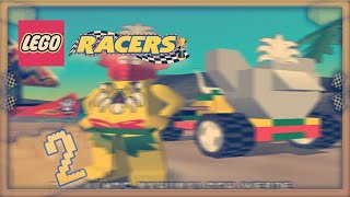 🏁 LEGO Racers 2 🏁 DER BOSS FAHREN IST NERVET [upl. by Hakilam]