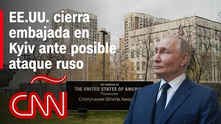 Resumen de la guerra Ucrania  Rusia EEUU cierra embajada en Kyiv ante posible ataque aéreo ruso [upl. by Carline]