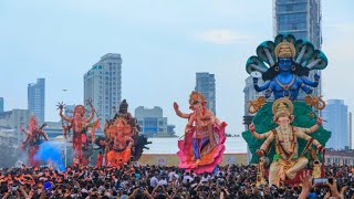 Mumbai Ganesh visarjan at Girgaon Chowpatty visarjan 2023  Never Seen Before Ganesh Chaturthi 2023 [upl. by Eevets]