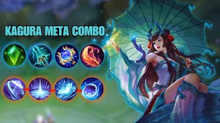 TRY KAGURA META COMBO   KAGURA MOBILE LEGENDS [upl. by Otrebla807]