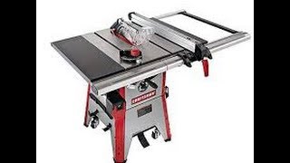 Craftsman Rigid Table saw fixed [upl. by Freedman905]