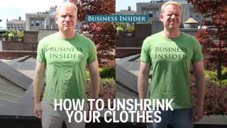 How to unshrink your clothes [upl. by Tove]