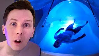 I Tried Floating In a Sensory Deprivation Tank For 3 Hours [upl. by Ardnuahc]