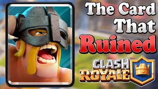 How Elite Barbarians Ruined Clash Royale [upl. by Ahsratal961]