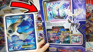 BLASTOISE EX FULL ART HUNT OPENING A 3 PACK XERNEAS COLLECTION BOX [upl. by Liss]