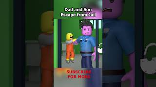 Legendary Jailbreak  Father amp Son Escape 🏃🏃 roblox [upl. by Aubrey]