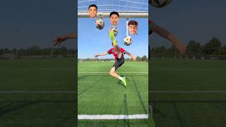 PRO FOOTBALLER HEIGHT KICK CHALLENGE [upl. by Nerreg411]