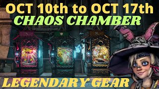 Tiny Tinas Wonderlands  OCTOBER 10 2024  Chaos Chamber Gear This Week [upl. by Notfilc]