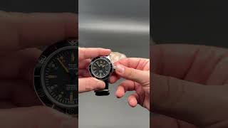 How to Set the Date amp Time On the Glycine Combat Sub 42 watch fashion wristwatch glycine edc [upl. by Melcher]