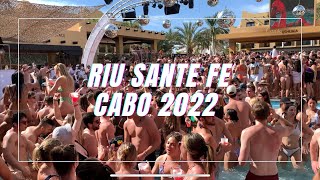 RIU SANTE FE TOUR  CABO SAN LUCAS  SPRING BREAK REVIEW  Mexico 4k 2023 [upl. by Fachan]