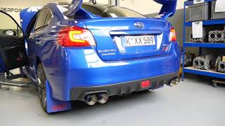 Milltek vs Invidia catback exhaust Subaru Impreza WRX STi and Mishimoto Oilcooler [upl. by Kelam]