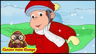 Curioso come George â›„Episodi di Natale  A Gonfie Vele nella Neve ðŸŽ„Cartoni ðŸµGeorge la Scimmia [upl. by Zealand]