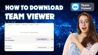 How to download TeamViewer 2024 StepbyStep Guide [upl. by Roi276]