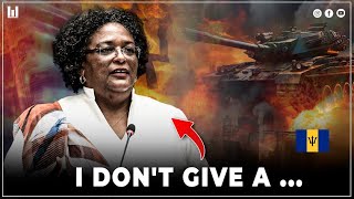 UN Barbados PRIME MINISTER MIA MOTTLEY SPITS FIRE [upl. by Siraved452]