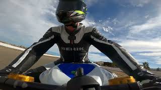 Almeria 2024 ZX6R onboard [upl. by Wilser]