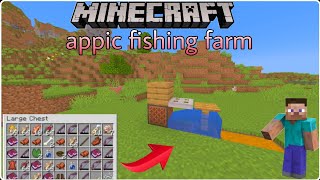 Minecraft 120 AFK Fish Farm Bedrock  Java minecraft totorial dggaming fishingfarm [upl. by Tabb]