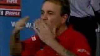 2003 PDC World Darts Final John Part vs Phil Taylor  Part 1 [upl. by Otsedom111]