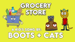 quotGrocery Store feat Chris Mannquot by Boots  Cats  FUNNY SONG [upl. by Arelc]