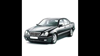 Mercedes E Class W210  Service Information and Owners Manual [upl. by Orimar]