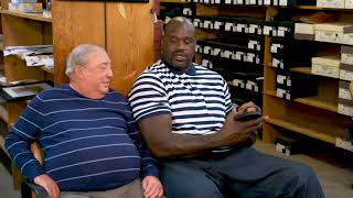 Shaq Visits Friedmans Shoes [upl. by Eneleahcim]