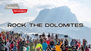 Rock the Dolomites 2023  Winter Music Festival in Val Gardena  Gröden [upl. by Beisel456]