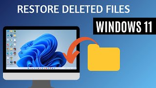 How to Recover Deleted Files on Windows 11  How to Restore deleted files  Windows 11 [upl. by Mik]