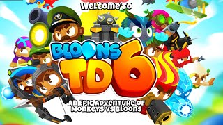 Bloons TD6 No Commentary X Factor Magic Monkeys Only [upl. by Oedama306]