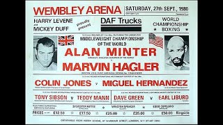 Alan Minter vs Marvin Hagler September 27 1980 720p ABC Wide World of Sports [upl. by Gussi]