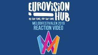 Melodifestivalen 2019  Reaction Video [upl. by Hutt]