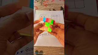 3x3 RUBIKS CUBE EASY TRICK VIRAL TRENDING SHORTS [upl. by Warde]