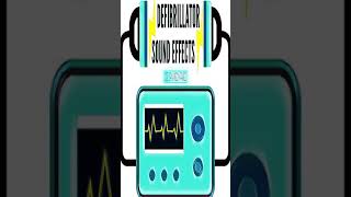 Defibrillator Sound Effect  Sounds Of A Hospital Defibrillators Machine shorts [upl. by Matthei415]