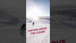 Carving above the clouds in Åre Sweden [upl. by Miner686]