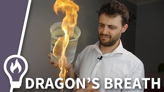 Dragons Breath behaves strangely on water [upl. by Anaeel]