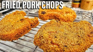 This is the BEST Fried Pork Chop recipe EVER [upl. by Duquette]